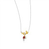 RichandRare-ARTISAN-KARAT GOLD, RUBY AND DIAMOND 'GARDEN' PENDENT NECKLACE